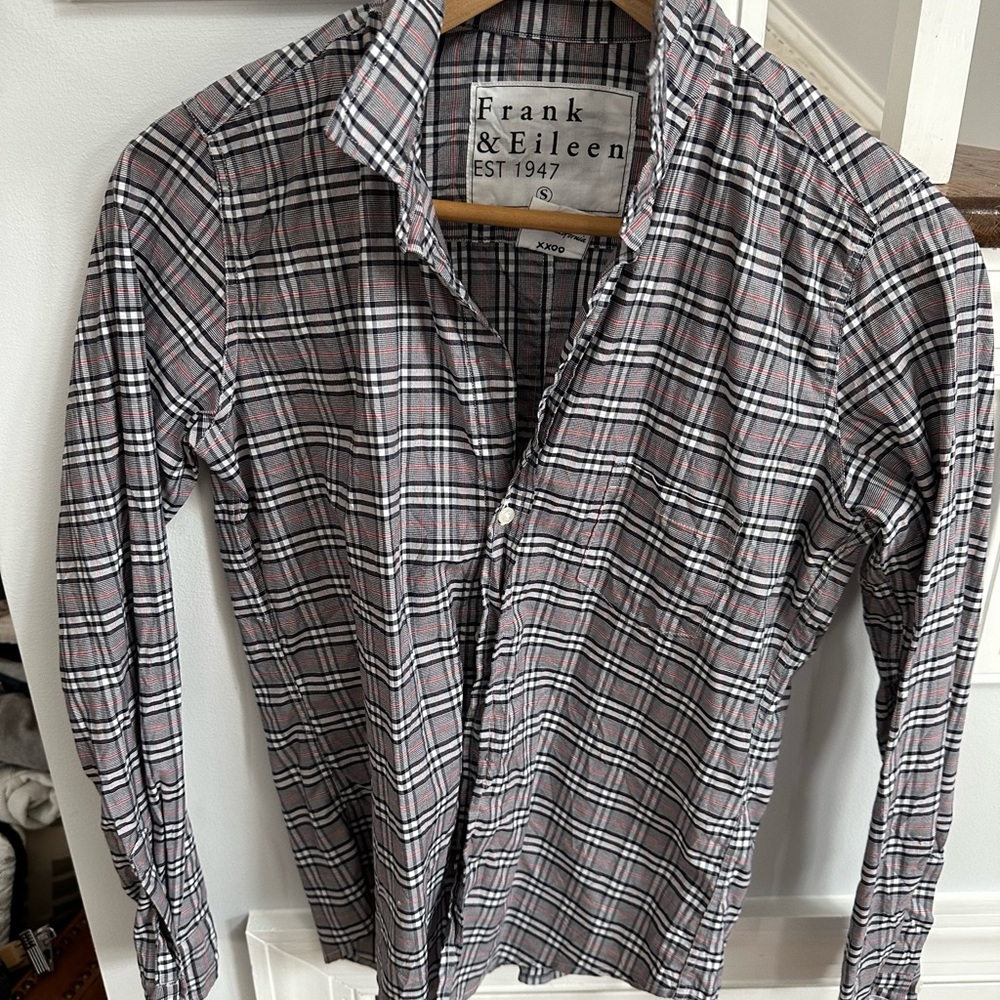 Frank & Eileen Barry Plaid Shirt S